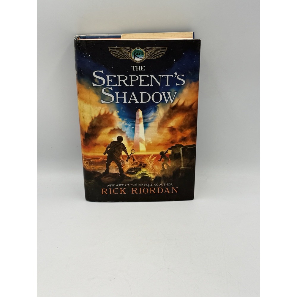 Rick Riordan The Serpent's Shadow Kane Chronicles Book 3 2012 1st Edition HC